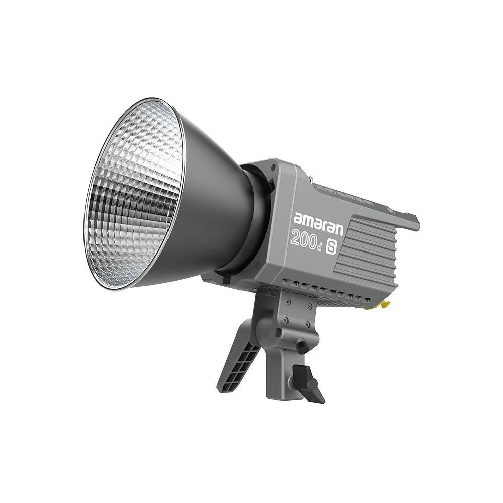 amaran 200d S, 200 W のデイライト・ポイントソース。コンパクトな撮影でのフィル光およびキー光に。