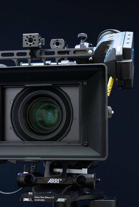 ARRI Alexa Mini LF, フルフレームの Alexa Mini LF。4.5K オープンゲート ARRIRAW / ProRes、LPL マウント。
