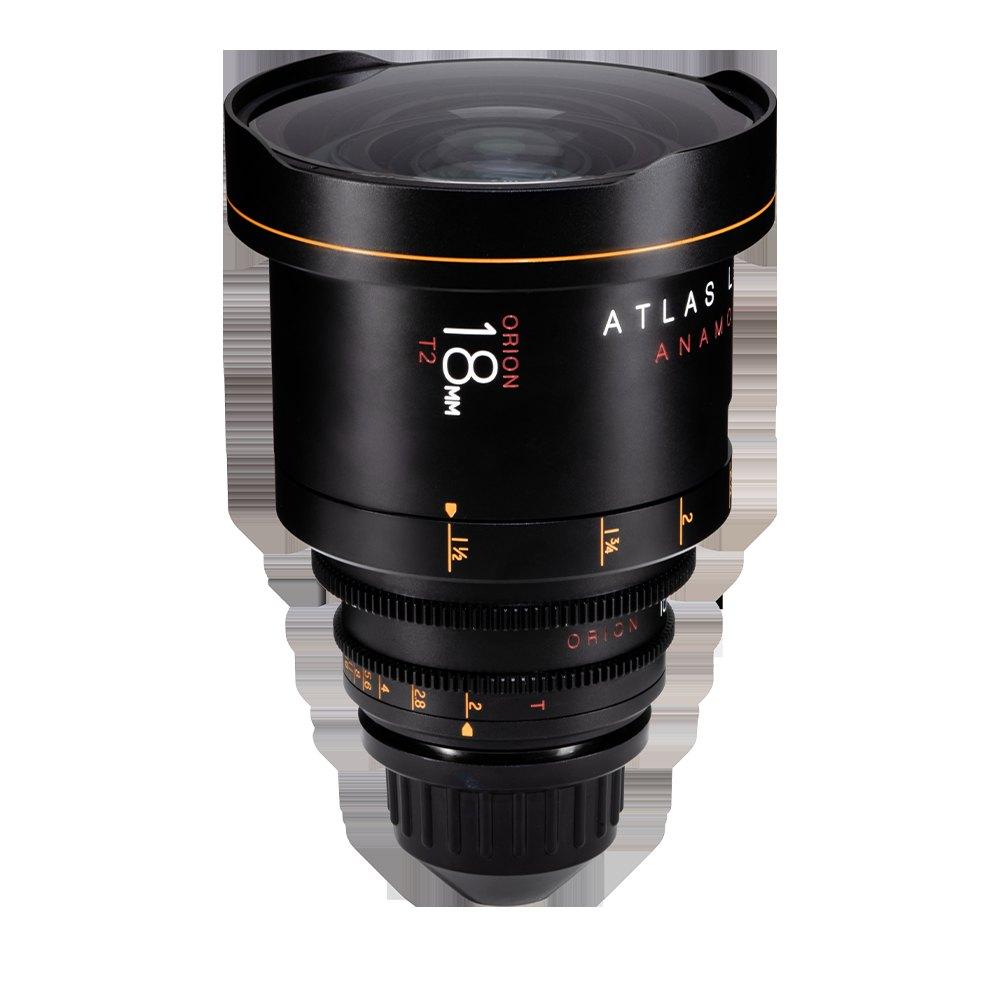 Atlas Orion Anamorphic 2x · Series 2 Set, モダンなアナモルフィック、Atlas Orion Series 2。2× スクイーズ、PL マウント、5 本セット。